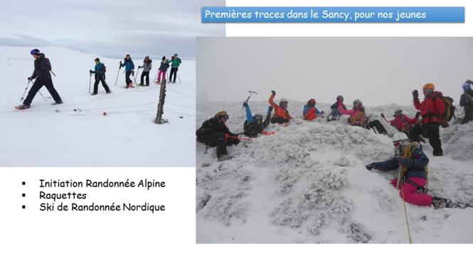 Premières traces… dans le Sancy ! image article