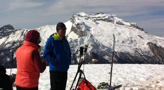 Ski de randonnée à la Tournette, le 25 février 2017 image article