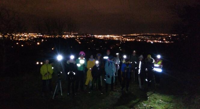 Marche Nordique en nocturne (...et déguisé) pour nos Aventuriers ! image article
