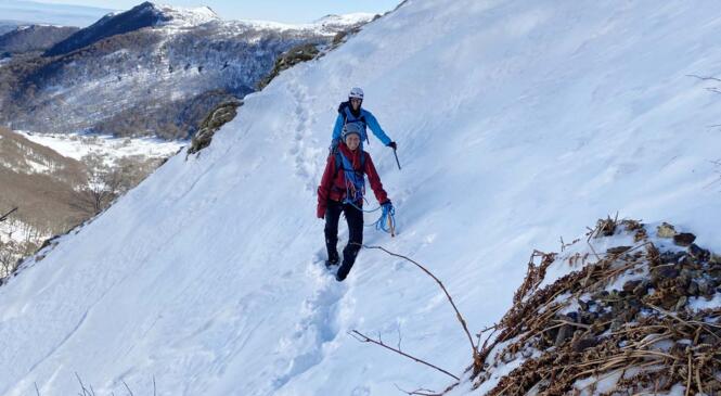 Initiation alpi à Chaudefour - Les conditions sont capricieuses mais pas les participants ! image article