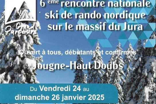 GRAND PARCOURS SKI DE RANDONNEE NORDIQUE - MASSIF DU JURA, JOUGNE image article