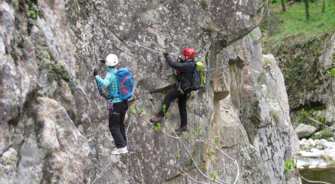 Ouverture de la saison de via ferrata image article