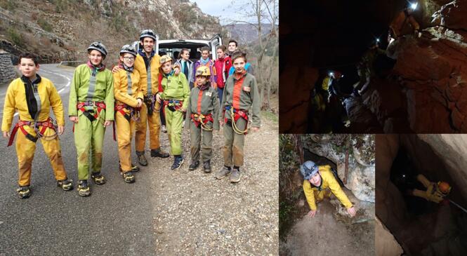Un week-end sous terre... image article