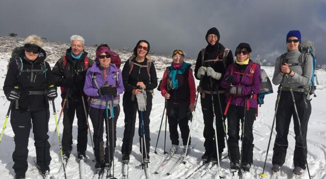 Traversée du Forez à ski de randonnée nordique (il fallait y croire !) image article
