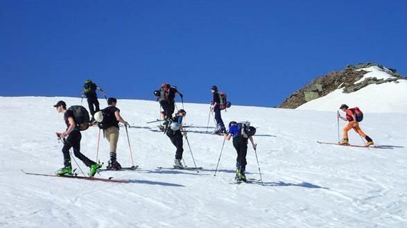 Sortie ski de rando alpine pour l’Ecole d’Aventure, dimanche 28 février 2021 image article
