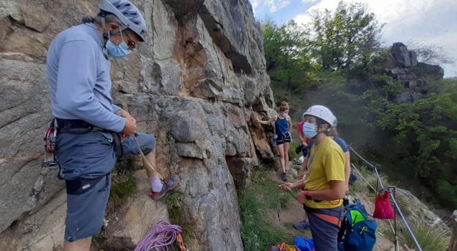 Sortie escalade à Saurier samedi 29 mai 2021. image article