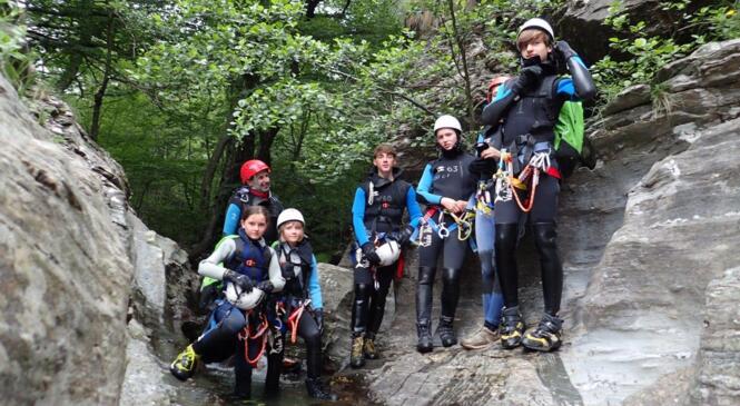 Canyoning en Lozère. image article