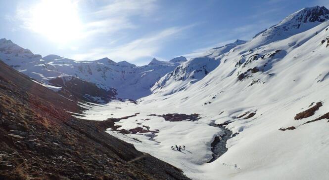 Ski de rando alpine en Tarentaise, week-end de l'Ascension 2021. image article