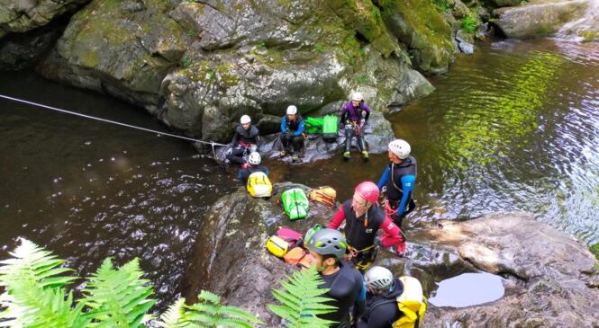Canyoning au Cornillou le 18 juin 2022. image article