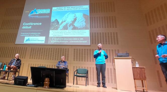Compte rendu et participation à la conférence "Climat de nos montagnes : évolution et défis pour le futur" image article
