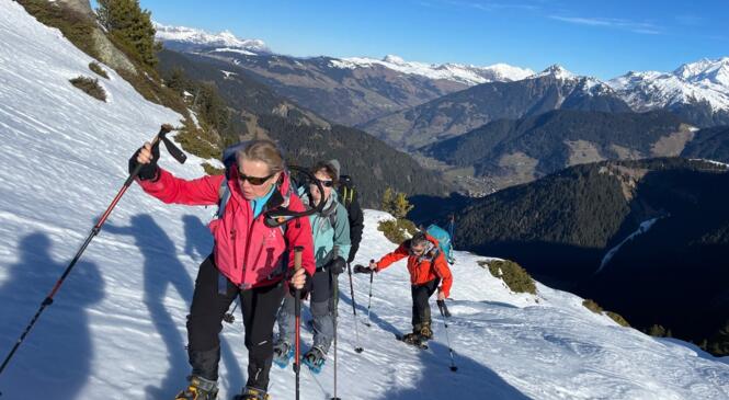 Formation « Perfectionné » Raquette du 3 au 9 janvier 2023 dans le Beaufortain. image article