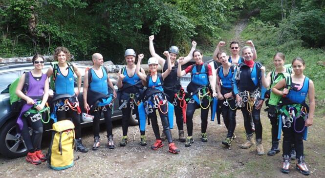 Canyoning au Cornillou. image article