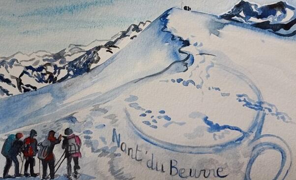 Crème glacée du Nant du Beurre. image article