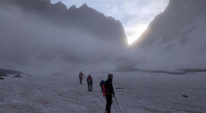 Une cordée avec Pierrine en Vanoise. image article