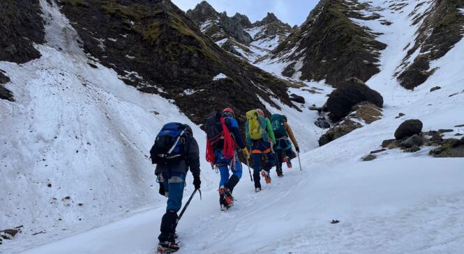 Alpinisme : initiation au Mont-Dore, val d'Enfer, le 5 janvier 2025 image article