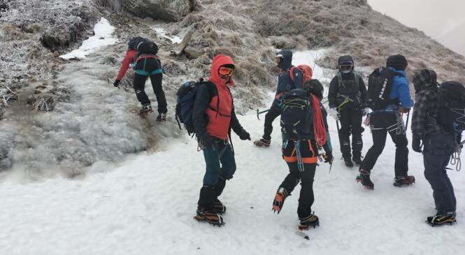 Alpinisme : initiation au Mont-Dore, val d'Enfer, le 12 janvier 2025 image article