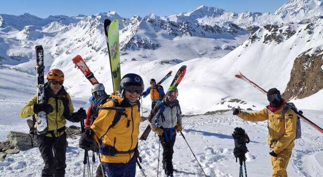 Deuxième édition du stage hors-piste à Tignes organisé par notre CAF. image article